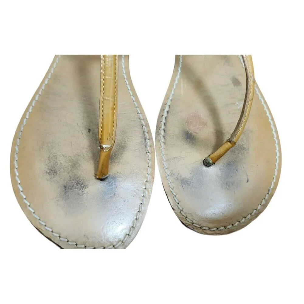 Tory Burch thong leather sandals size 8.5